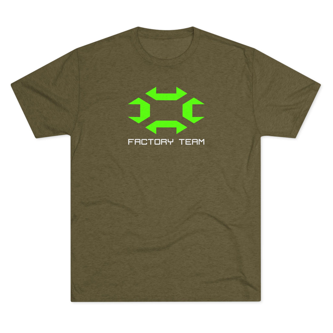 Factory Team Tri-Blend Tee - Green
