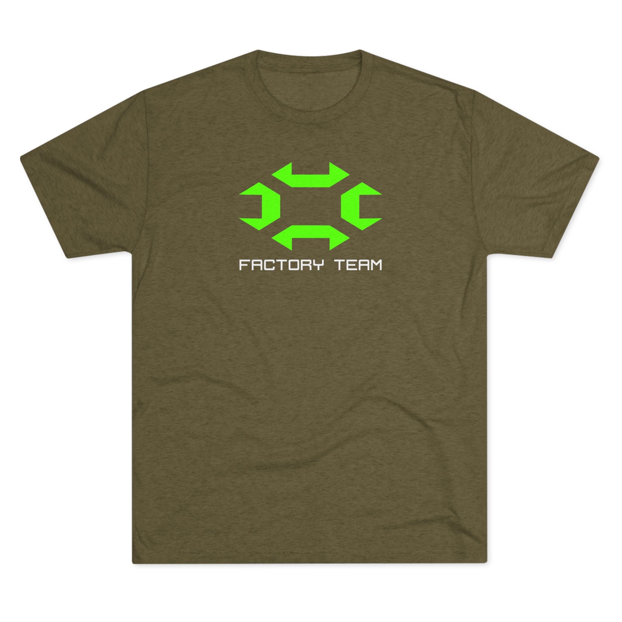 Factory Team Tri-Blend Tee - Green